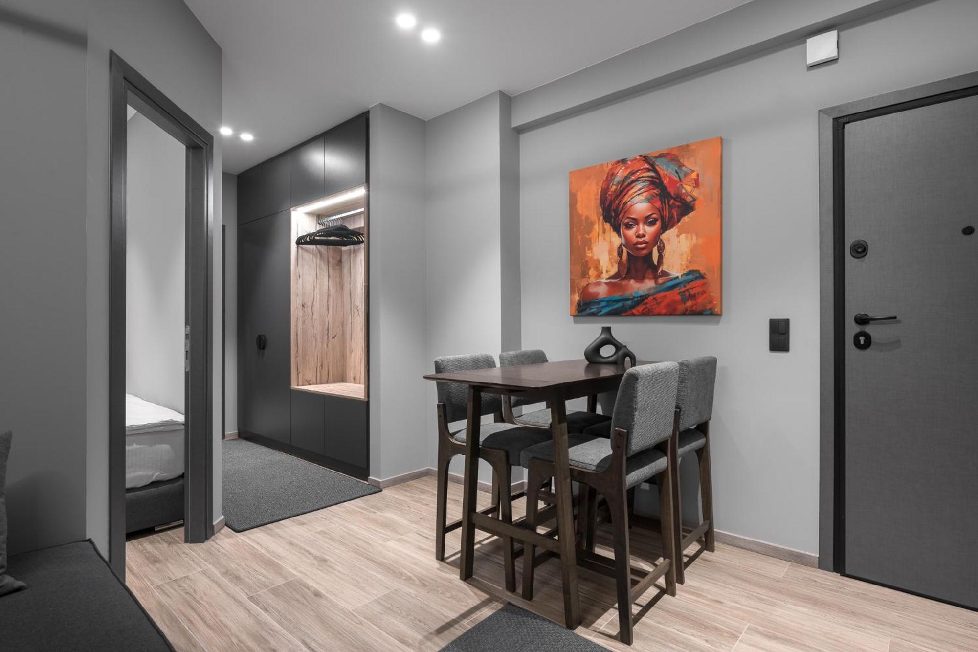 No9, Chic & Modern 2Bdr Apartment In The Centre Of Szaloniki Kültér fotó